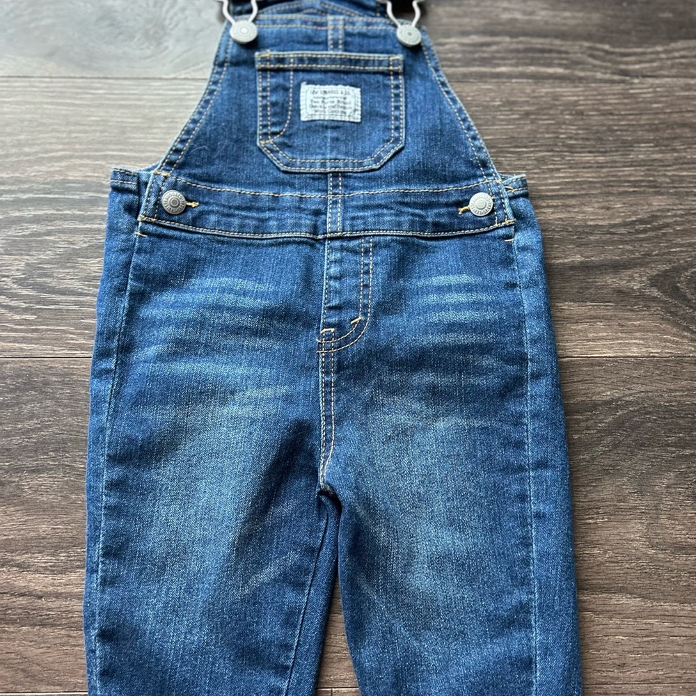 Levi's Blue Denim Kids Jumpsuit